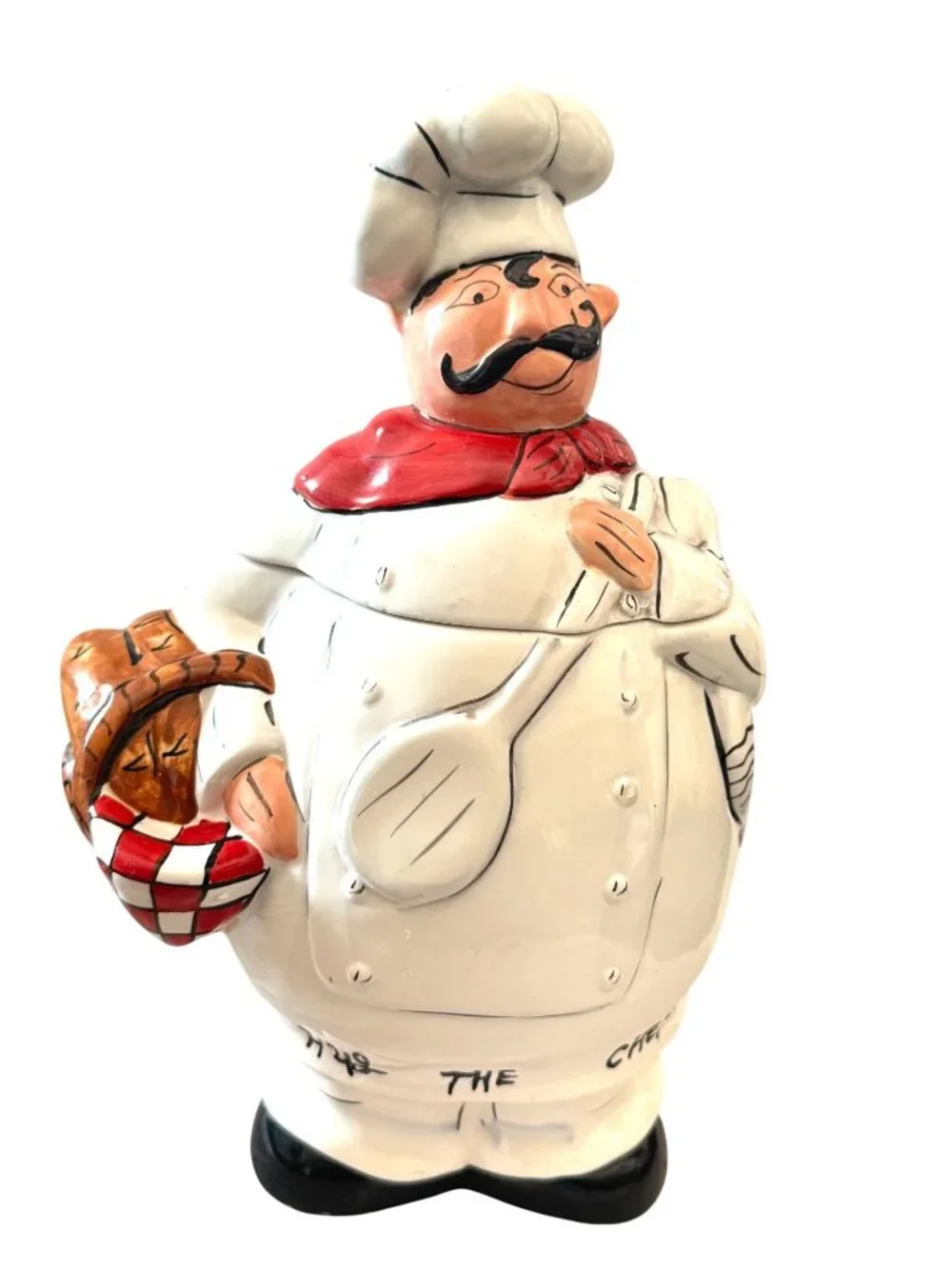 Vintage Jay Imports Company Chef Cookie Jar